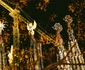 Turnurile evangheliștilor Luca și Marcu de la Sagrada Familia din Barcelona iluminate în premieră 16 decembrie 2022 FOTO Profimedia (2) jpg