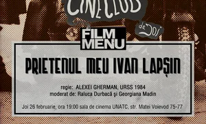 Proiecţie şi dezbatere „Prietenul meu Ivan Lapșin“ jpeg