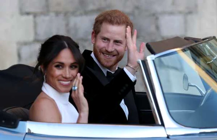 Prinţul Harry şi Meghan Markle FOTO Guliver/Getty Images