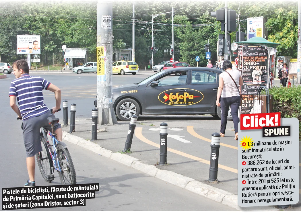 
    După ce au scăpat de sancţiunile uriaşe, şoferii  bucureşteni au revenit la obiceiurile de altădată  