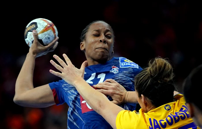 Orlane Kanor a fost campioană mondială cu Franța (Foto: EPA-EFE)