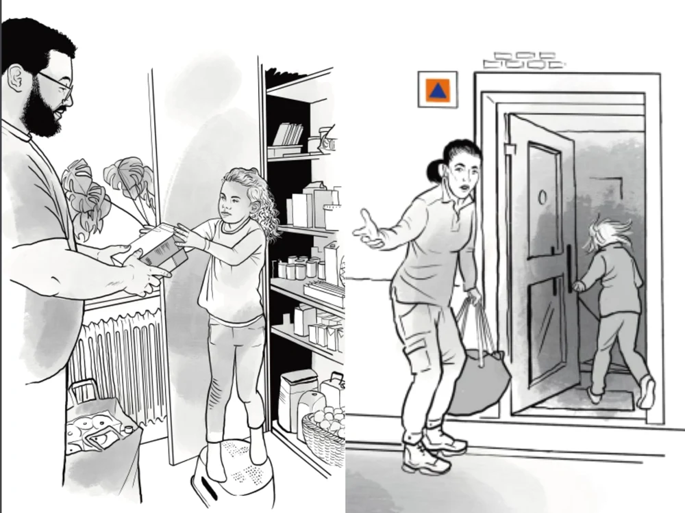 Cum supraviețuim pe timpul războiului/FOTO: Colaj foto The Swedish Civil Contingencies Agency (MSB)