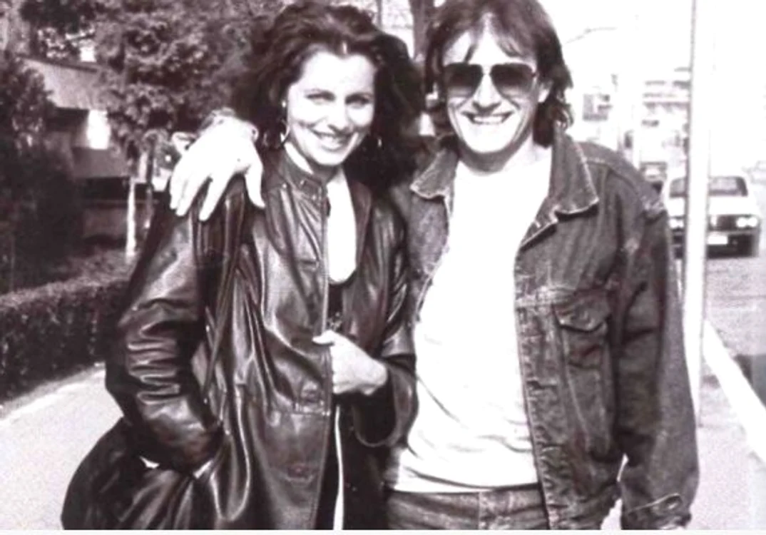 1991 – Anastasia Lazariuc, alături de Mihai Constantinescu