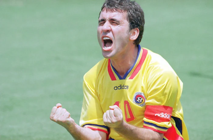 Hagi, inegalabil pentru România la Mondialul din 1994. FOTO: Arhiva Adevărul