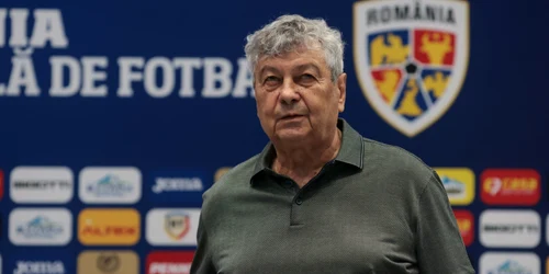 Mircea Lucescu este noul antrenor al echipei naționale de fotbal, declarații de presă la Federația Română de Fotbal, București. FOTO Inquam Photos / George Călin