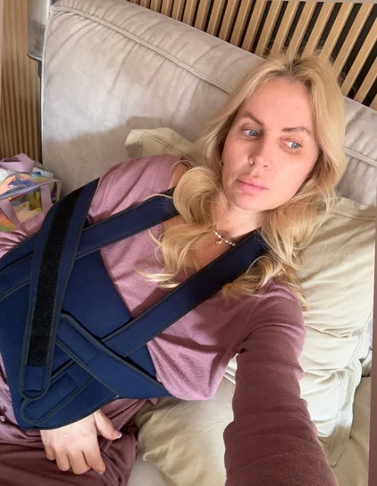 Andreea Bănică a suferit un accident / Foto: Instagram