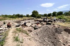 Săpături arheologice la Domus Procuratoris de la Ulpia Traiana Sarmizegetusa (foto: Muzeul Național de Istorie a Transilvaniei)
