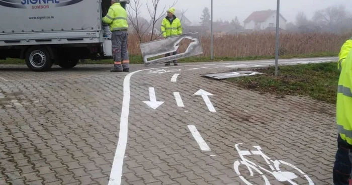 Pista de bicicletă care leagă Timişoara de Zrenjanin FOTO Biciklistička staza Zrenjanin - Temisvar