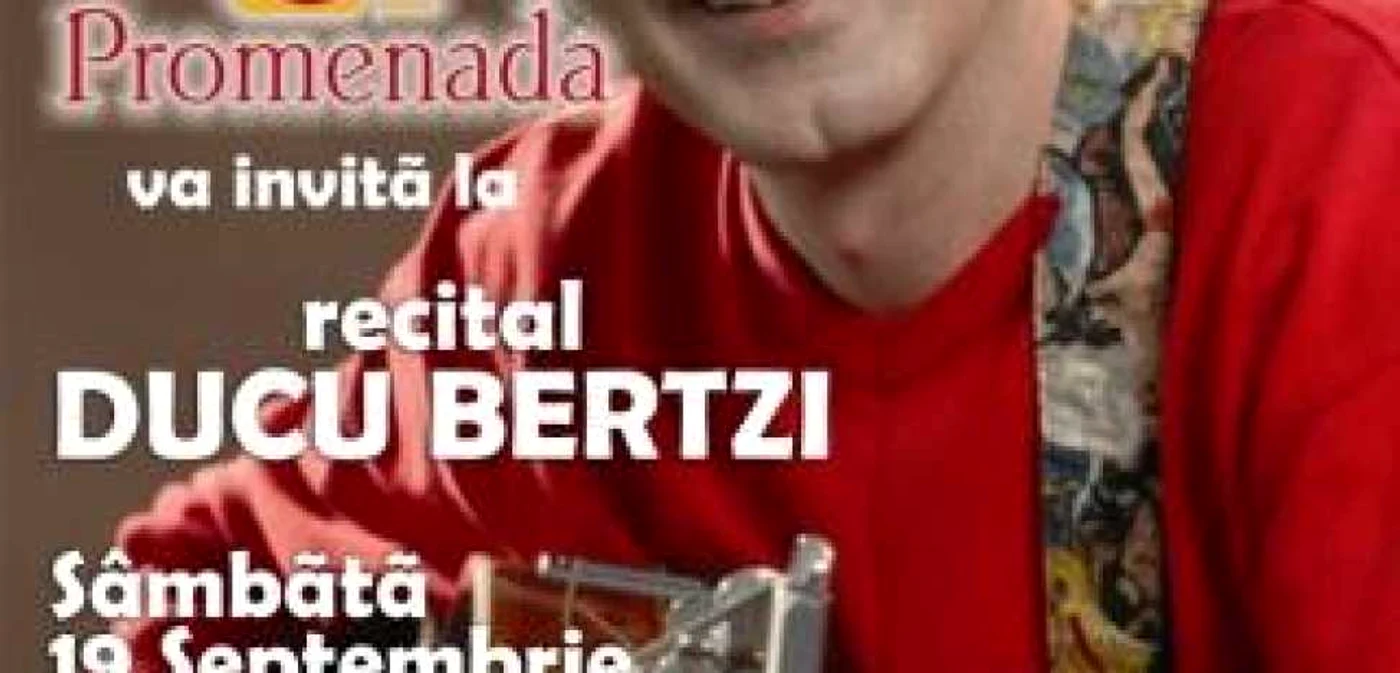 Brăila: Ducu Bertzi, în concert la Promeda Mall