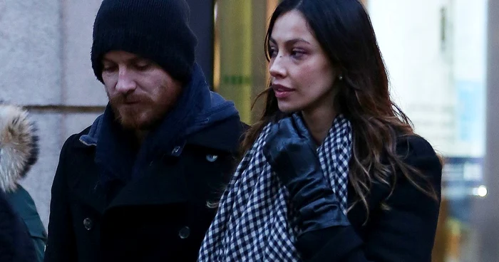 Mădălina Ghenea, surprinsă de fotografi alături de Michael Fassbender FOTO Gulliver/Splash News