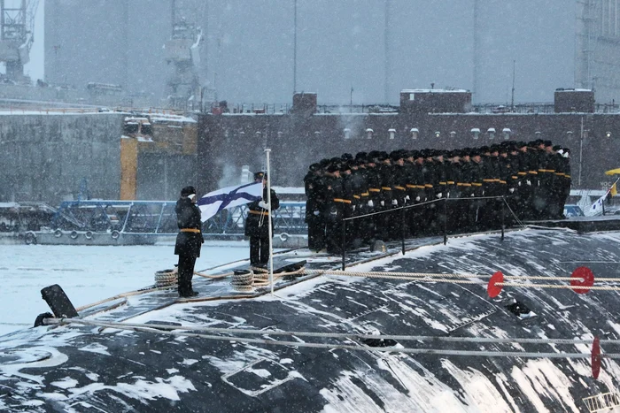 Submarinul „Imperator Aleksandr III” FOTO EPA-EFE