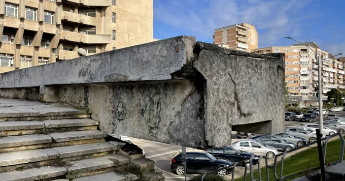 Centrul nou din municipiul Satu Mare a ajuns într-o stare deplorabilă. Foto: Larisa Matei