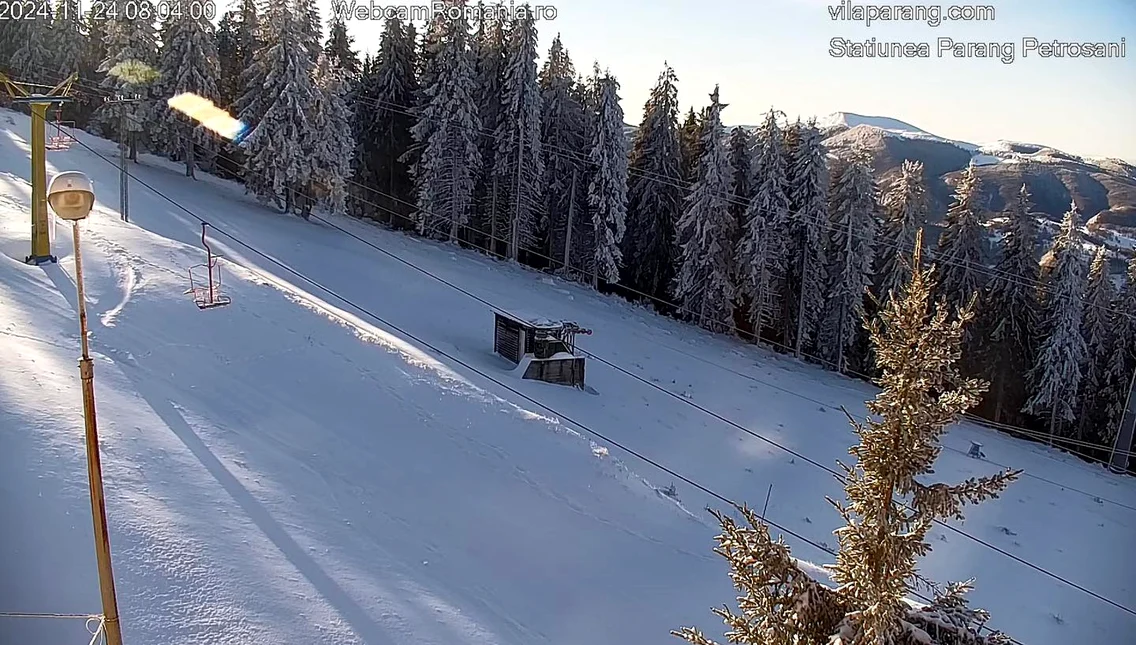 Statiunea montana Parang Sursa: Facebook Parang Ski & Summer Resort 