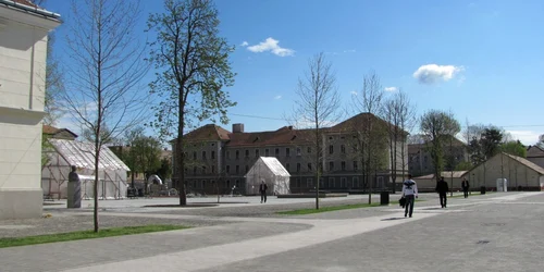 Noua faţă a Parcului Custozza din Cetatea Alba Iulia