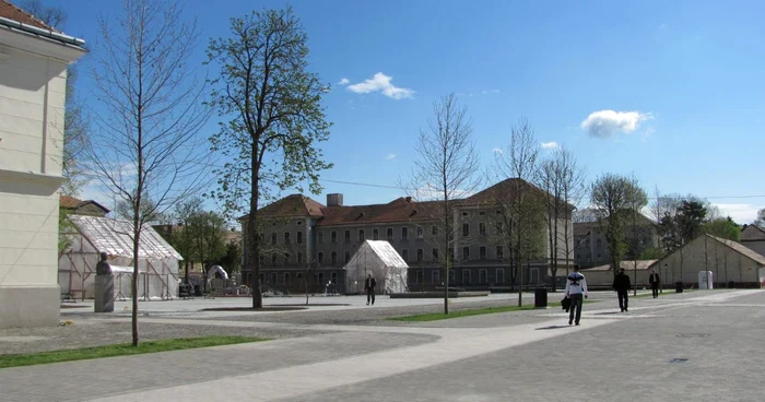 Noua faţă a Parcului Custozza din Cetatea Alba Iulia