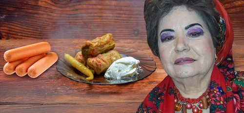 Saveta Bogdan, expertă în sarmăluțe din crenvurști 