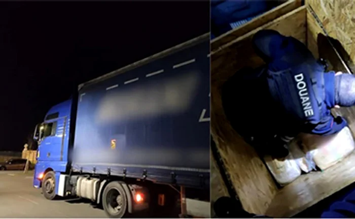 Românul depozitase polenul de canabis în saci din pânză sintetică, pe care i-a ascuns în câteva lăzi de lemn