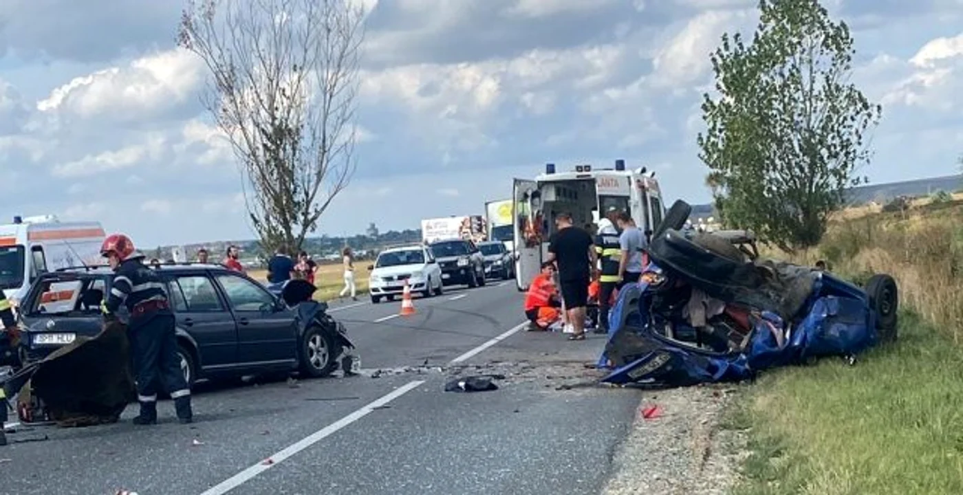 Un accident din Iași s-a soldat cu und edeces