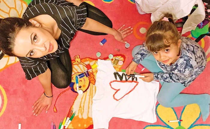 Prezentatoarea Prima TV Livia Graur a fost nevoită să-şi ţină fetiţa în casă două săptămâni şi a descoperit, astfel, noi metode de distracţie