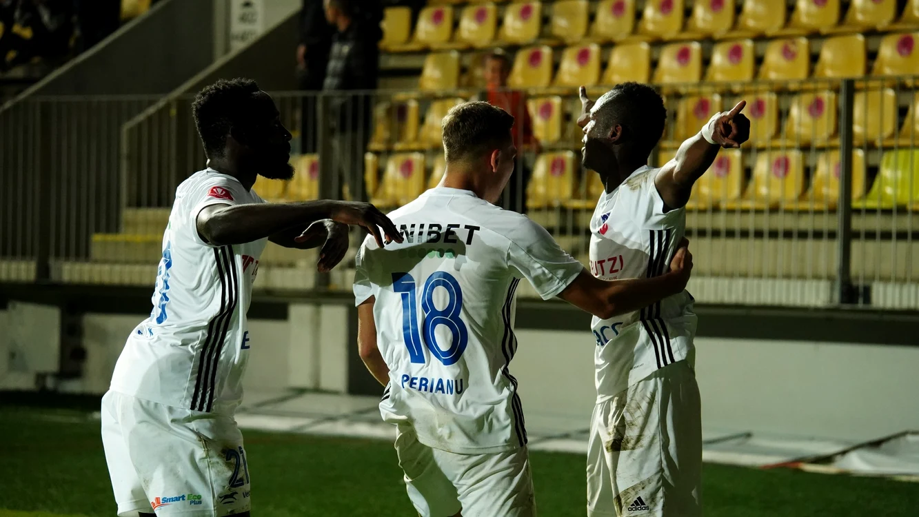Sekou Camara a marcat pentru botoșăneni FOTO Facebook/FC Botoșani