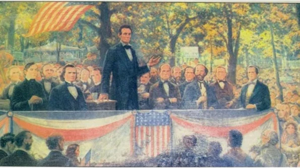 Prima dezbatere electorală din istoria Americii: Lincoln vs  Douglas jpeg