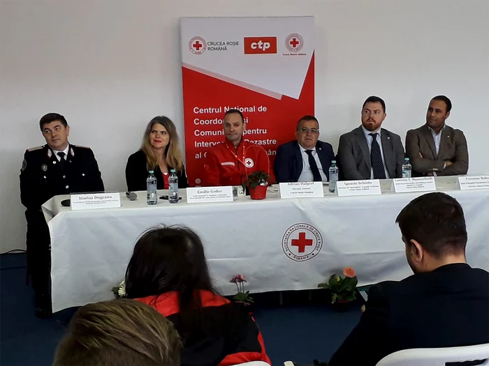 Centrul a fost deschis printr-o conferinţă de presa. FOTO: Adrian Popescu