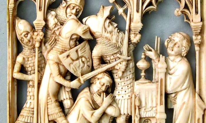 Martiriul Sfântului Thomas Becket: Arhiepiscopul de Canterbury, asasinat în catedrala sa de patru cavaleri  jpeg