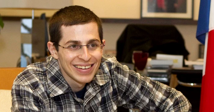 Gilad Shalit, soldatul maltratat în închisoare timp de cinci ani şi patru luni. FOTO Mediafax