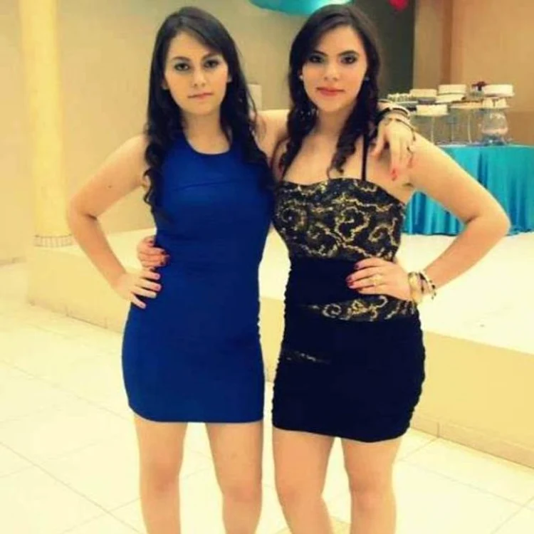 
    Erandy Elizabeth Gutierrez (dreapta) şi Anel Baez (stânga)  