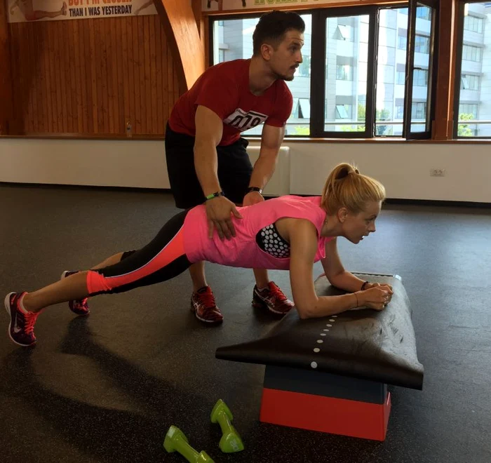 Simona Gherghe este fericită că a dat jos un kilogram