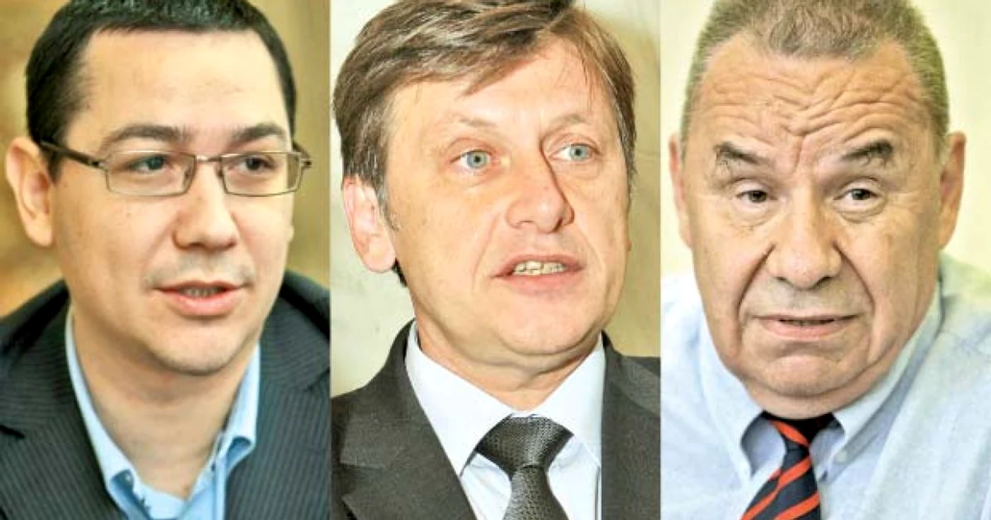 Victor Ponta, Crin Antonescu, Andrei Marga