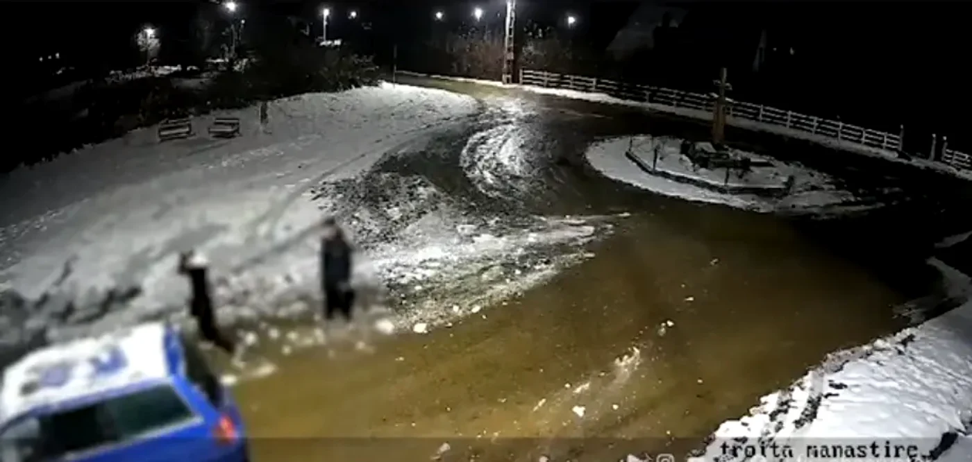 Adolescentul a fugit de la locul accidentului FOTO captură video 
