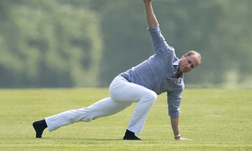 William face yoga la Audi Polo Challenge, în 2016, Profimedia (8) jpg