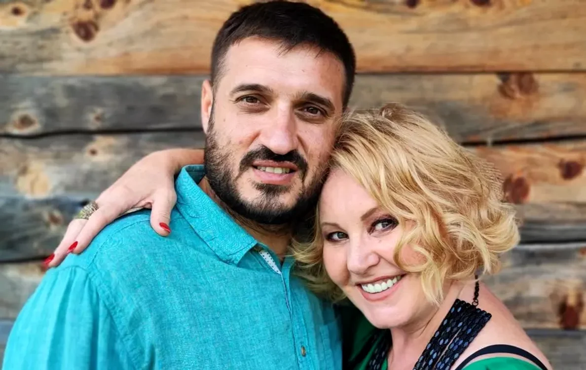 Tania Popa, alături de actualul soț / Foto: arhivă 