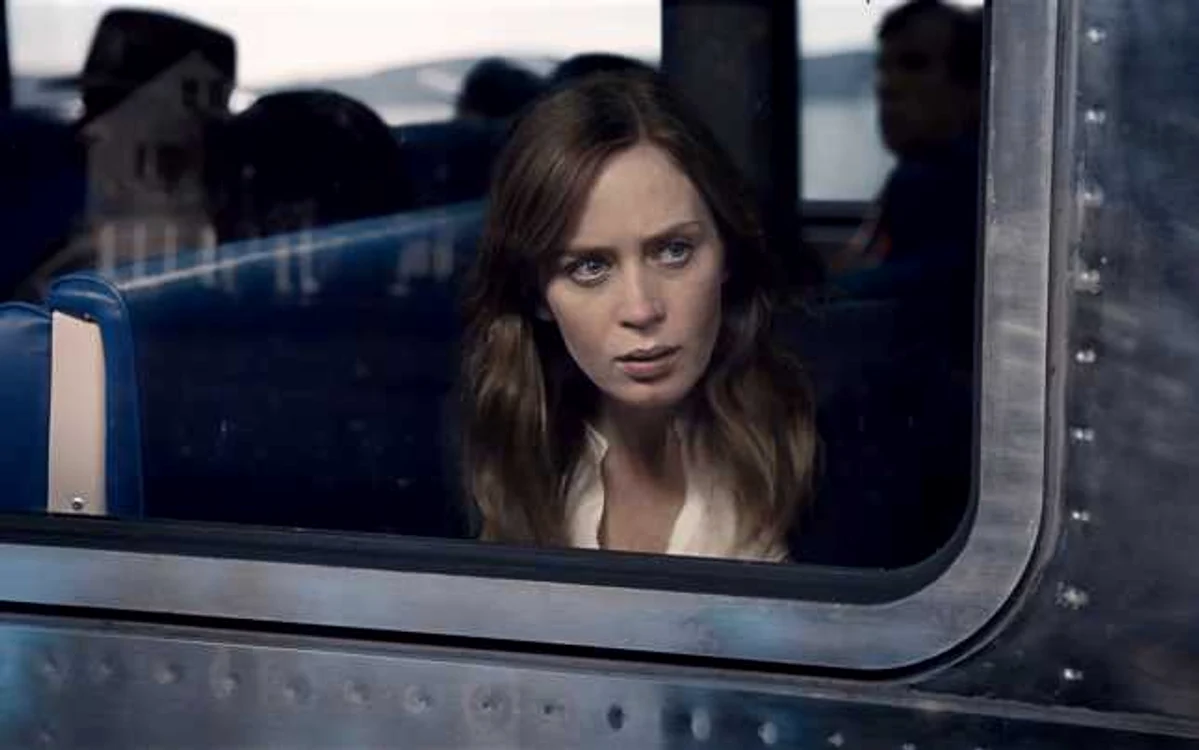 Scenă din filmul „Fata din tren“, ecranziare a celebrului bestseller scris Paula Hawkins
