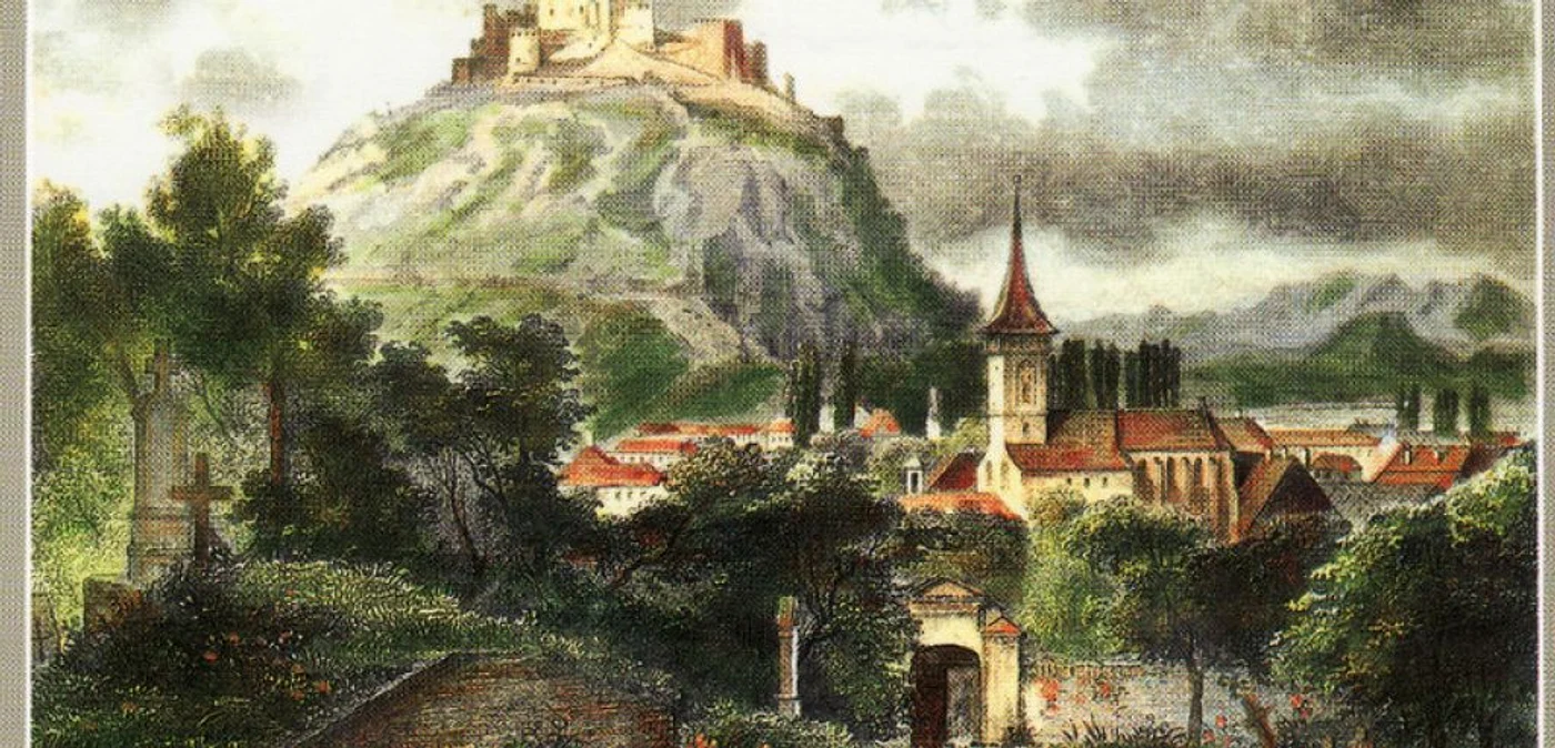 Cetatea Devei, în secolele trecute.