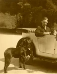 Principele Nicolae era pasionat de automobile (© ANR, SANIC, Colecția Documente fotografice, FI 542)