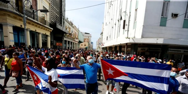 Proteste Cuba FOTO EPA-EFE