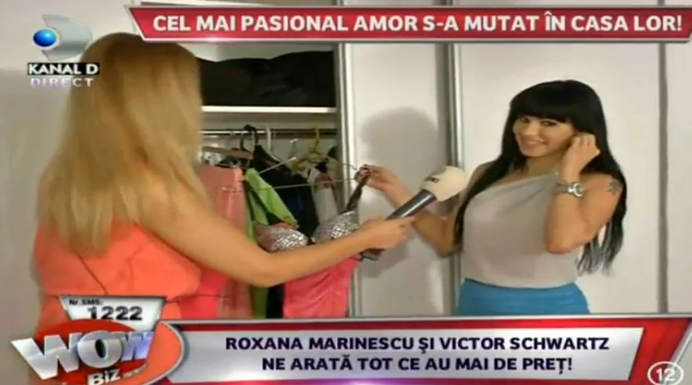 Bruneta a povestit că şi-a schimbat garderoba din cauza soţului ei (captură: Kanal D)
