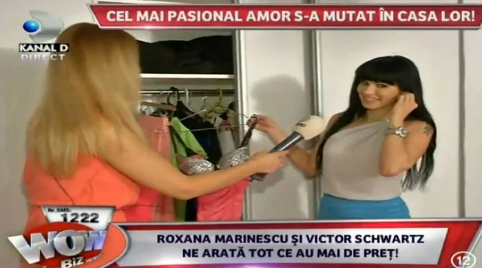 Bruneta a povestit că şi-a schimbat garderoba din cauza soţului ei (captură: Kanal D)