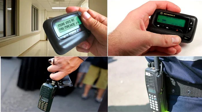 Mii de pagere capcană și stații walkie talkie au explodat din Liban și Siria Colaj