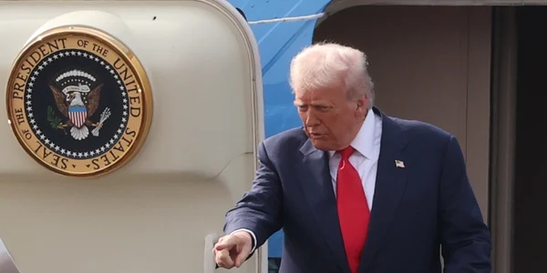 Donald trump  Air force One FOTO EPA EFE jpg