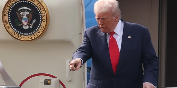 Donald trump  Air force One FOTO EPA EFE jpg