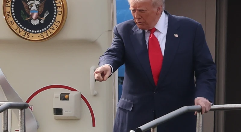 Donald trump  Air force One FOTO EPA EFE jpg