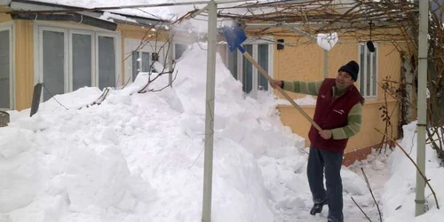 Iarna în satul Spulber - Vrancea