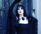 Alina Sorescu transformata in Morticia Addams in hainele din colectia Wednesday by Cera Mihailescu   Instagram (2) jpg