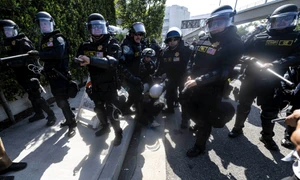 Poliția din Los Angeles arestări FOTO Profimedia jpg