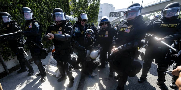 Poliția din Los Angeles arestări FOTO Profimedia jpg
