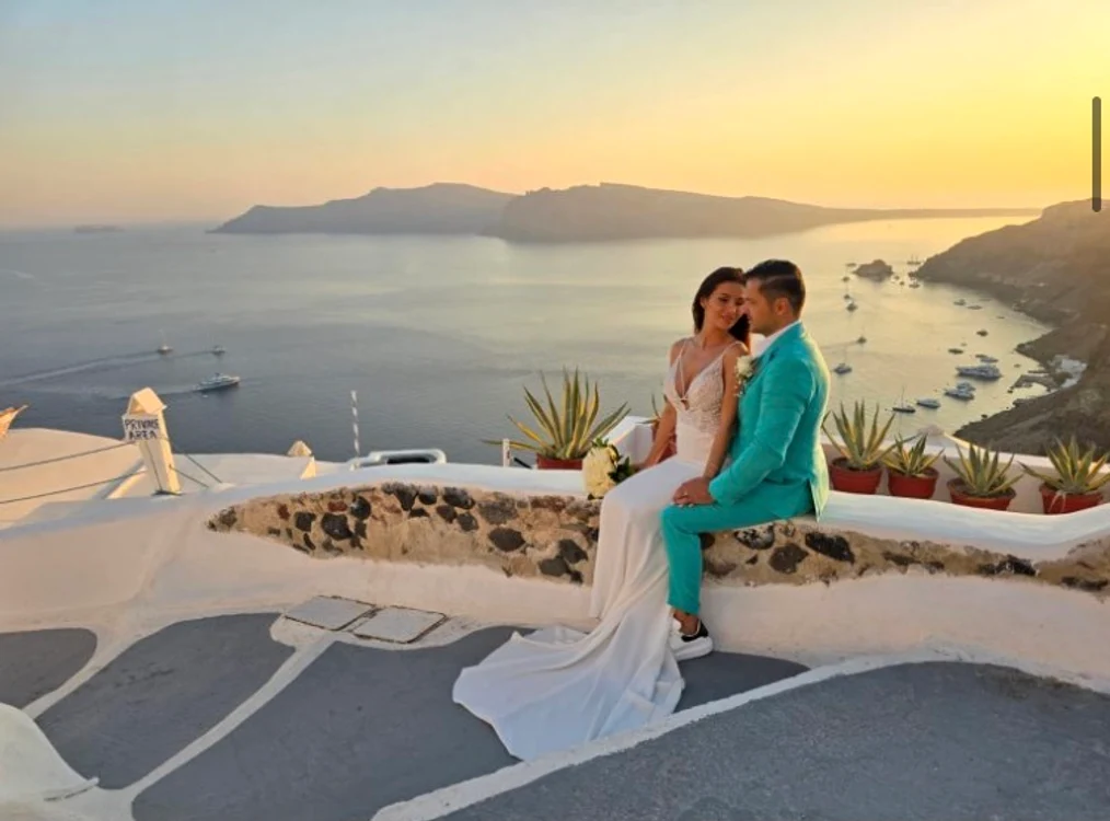 Liviu și Anda s-au căsătorit în Grecia / foto: exclusivdb.ro