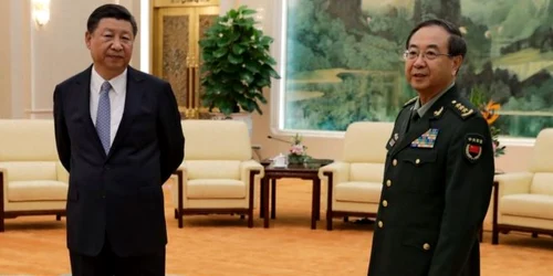 Xi Jinping si Fang Fenhui FOTO AFP